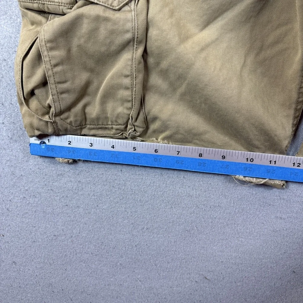 American Eagle Shorts Mens 30 Khaki Cargo Rugged Outdoor Utility Cotton 01977‎